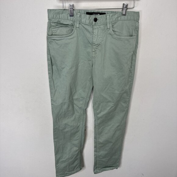 Joes Men 32X29 Green Mint Pants Chino Stretch Straight - Picture 2 of 7